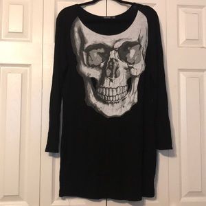 ❗️BOGO 1/2❗️ Boohoo Skull tunic / mini dress US18